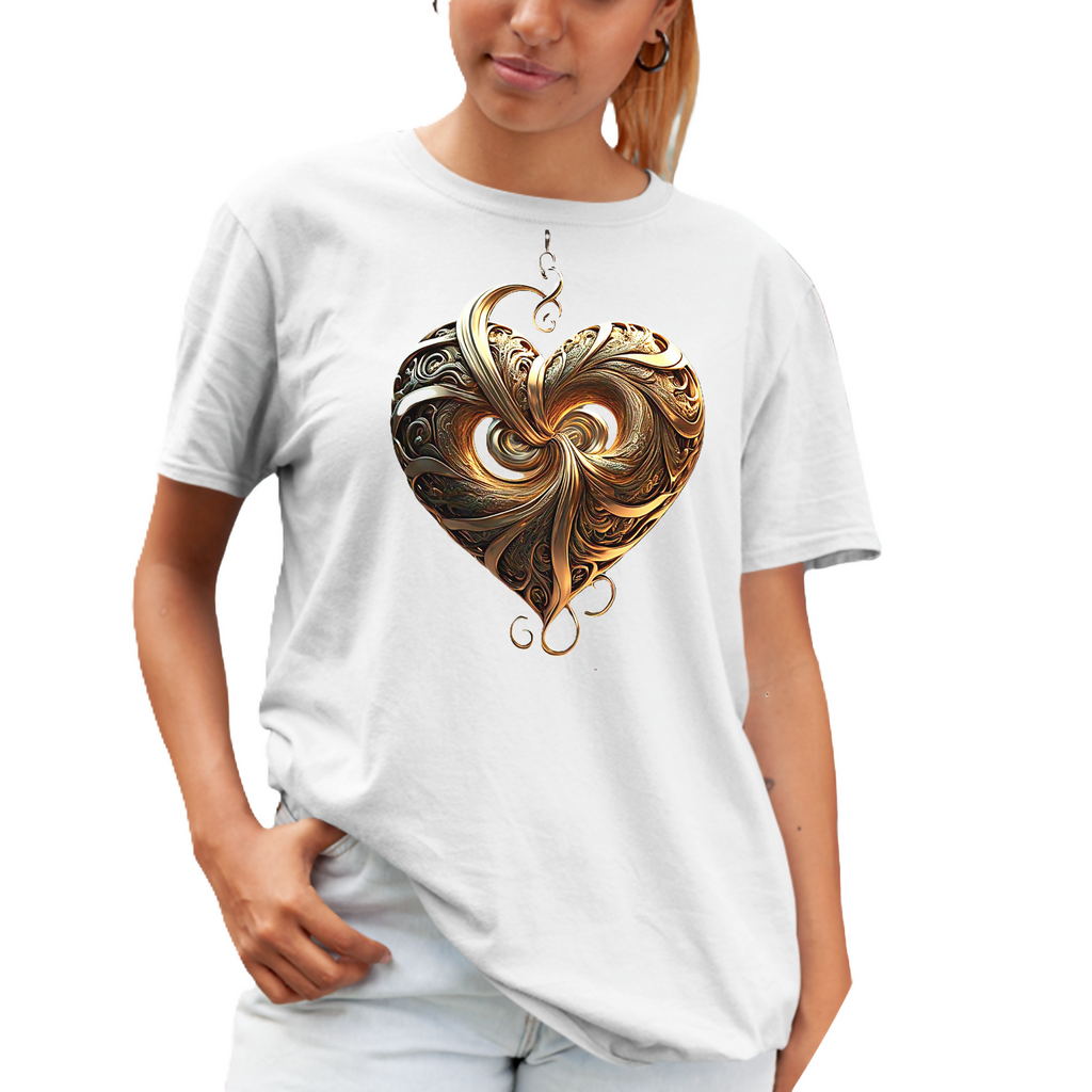 Love - D Unisex T-Shirt (ArtzyAI)