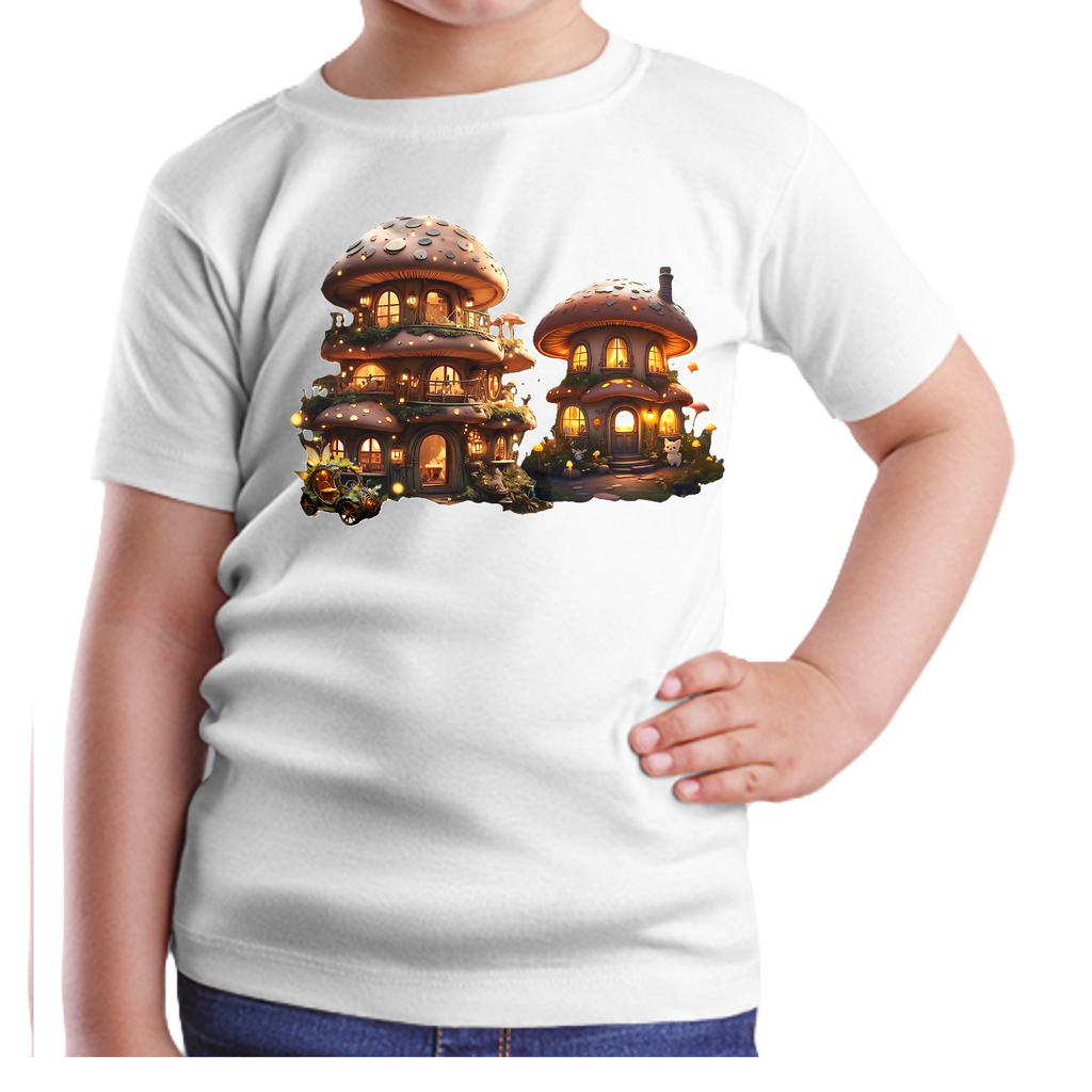 Fairy Village 9 - Unisex Kids T-Shirt (ArtzyAi)