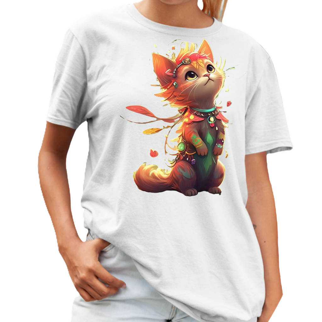 KittyCat-6 Unisex T-Shirt (ArtzyAi)