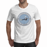 Tiger Moth G-ARMS - Men's Cotton T-Shirt 1 (GeraldSmithArt)