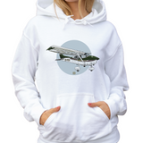 Cessna 182 Slylane ZS-KSO - Unisex Hoodie 1 (GeraldSmithArt)