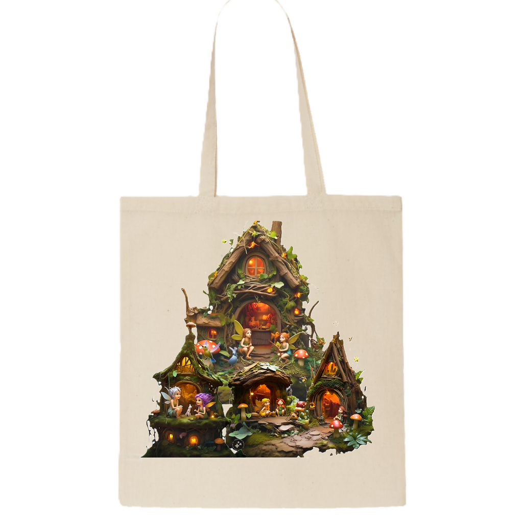 Fairy Flat 7 - Tote Bag (ArtzyAi)