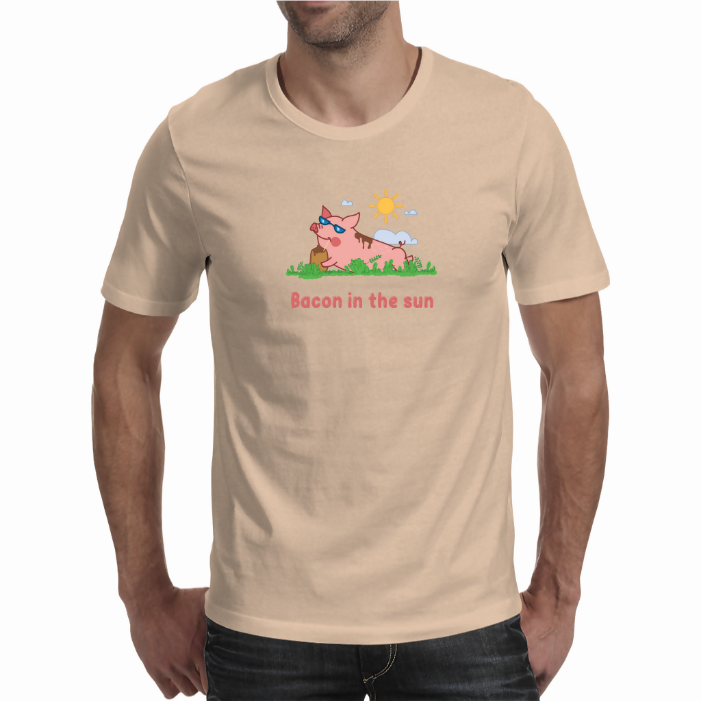 Bacon in the sun - Unisex T-shirt (NovelThredds)