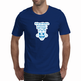 Royal Blue Mens on White