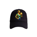 Green and Gold Rugby Players nr10 - Basic Cap (Tackle and Try)