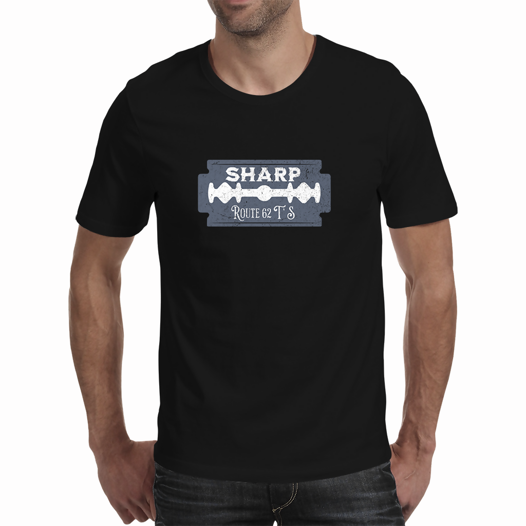 Sharp - Razor Blade - Men's T - Shirt ( Route 62 T'S )