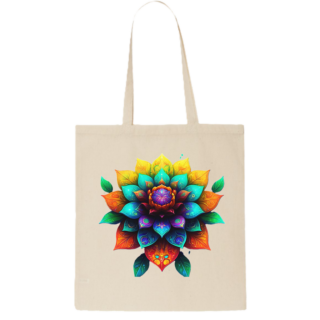 Floral 2 Tote Bag (ArtzyAi)