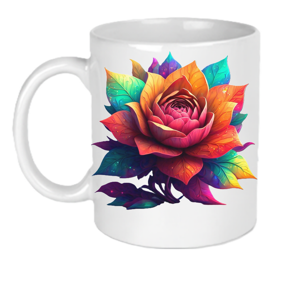 Petal 1 Ceramic Mug (ArtzyAi)