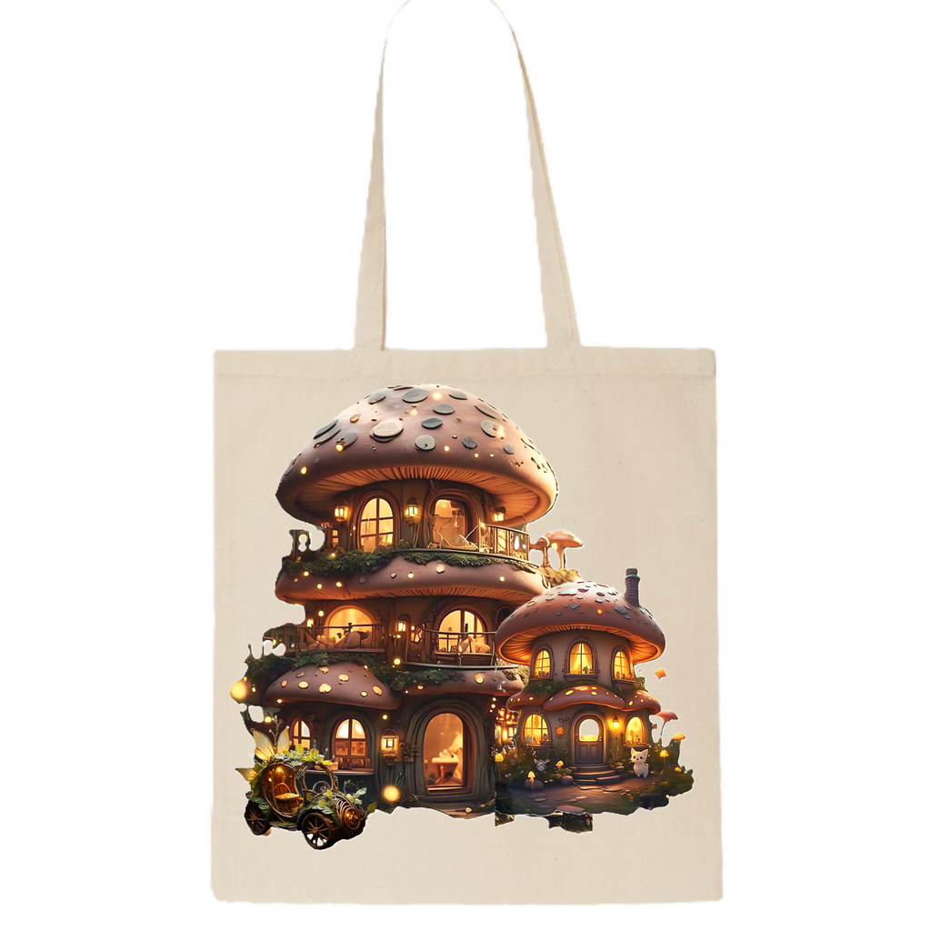 Fairy Flat 3 - Tote Bag (ArtzyAi)