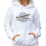 Cessna 210 Centurion II ZS-KYJ - Unisex Hoodie 1 (GeraldSmithArt)