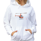 Robinson R22 Beta II ZS-PZJ - Unisex Hoodie 1 (GeraldSmithArt)