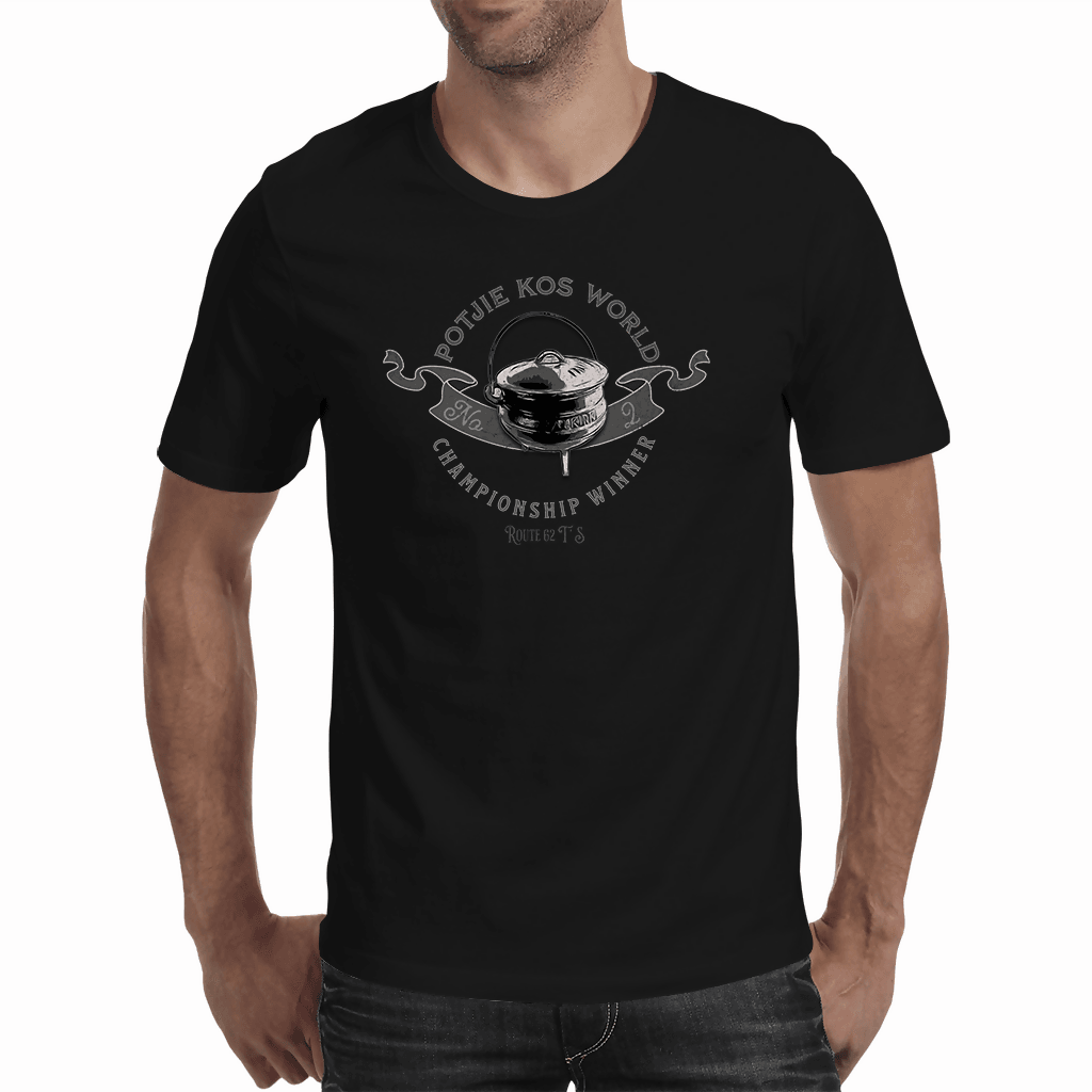 Potjie Champ - Men's T - Shirt ( Route 62 T'S )