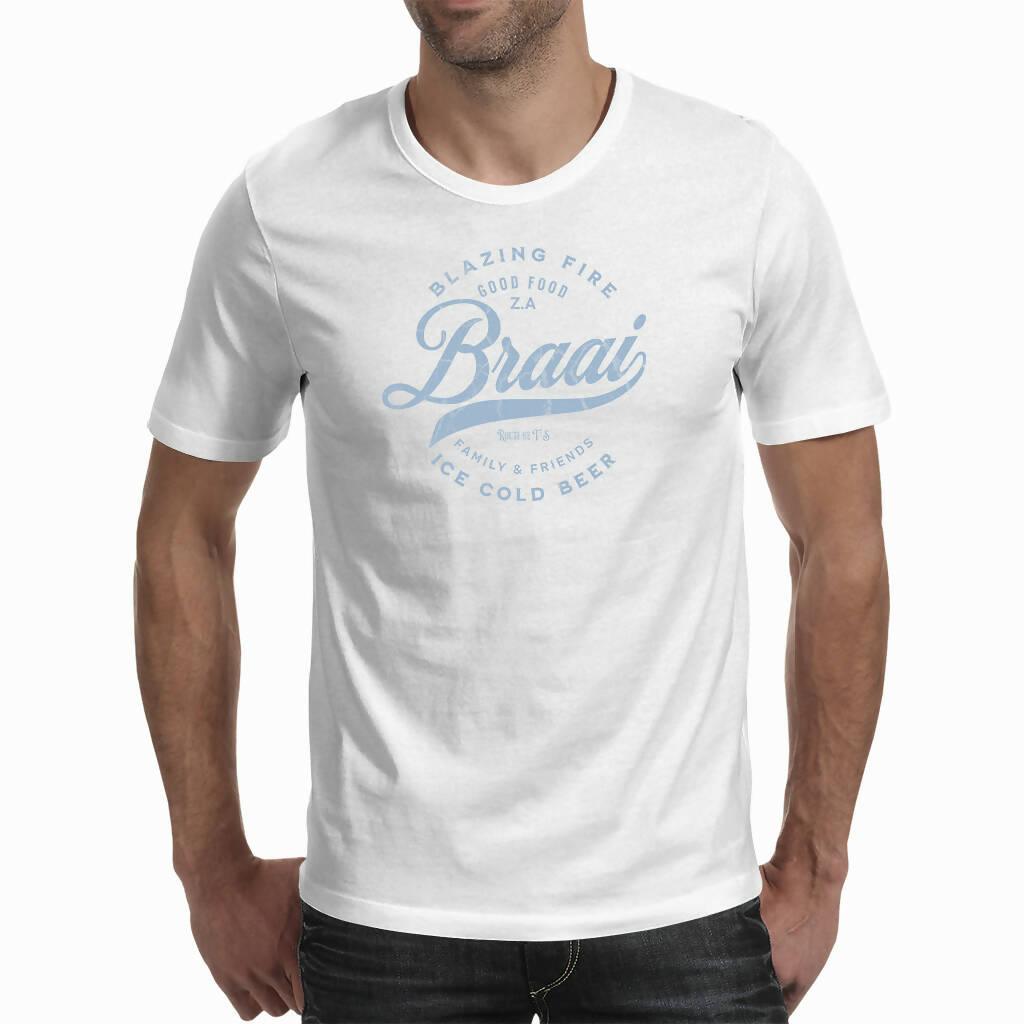 Braai - Men's T - Shirt ( Route 62 T ' S )