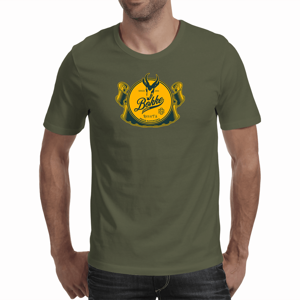 Bok Supporter - Men's T - Shirt ( Route 62 T'S )